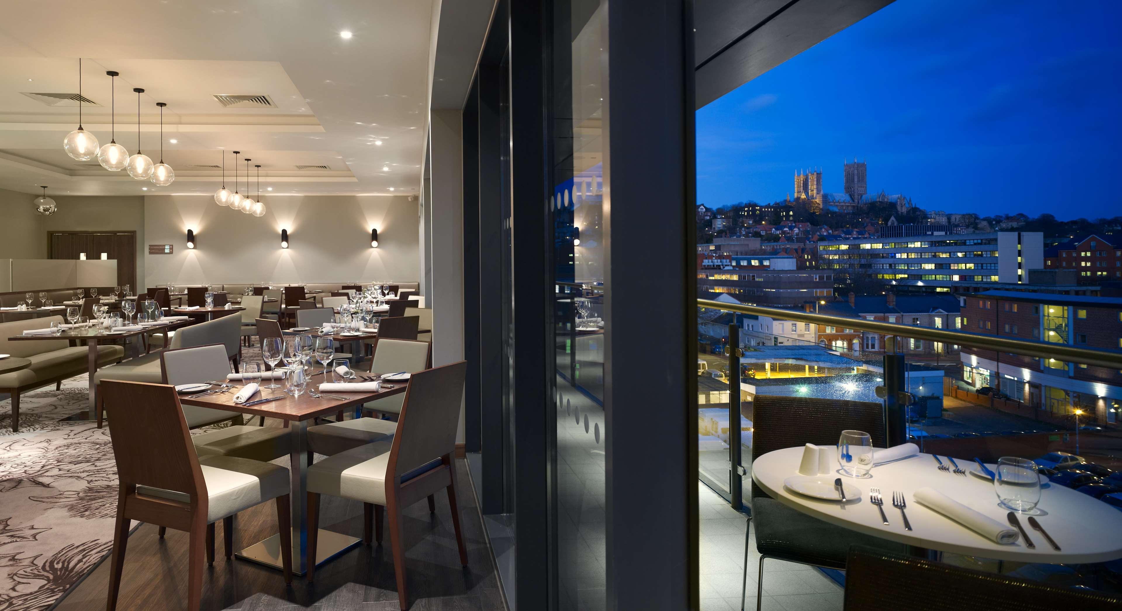 Doubletree By Hilton Lincoln Hotell Restaurang bild